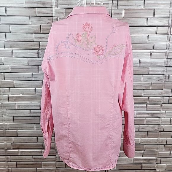Rockies by Miller International western button down top Size XXL - Picture 10 of 15